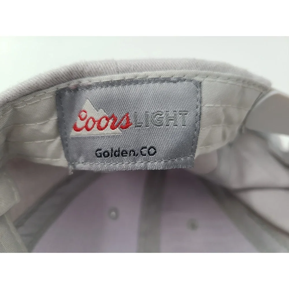Coors Light Beer Acme Snapback Hat Cap Cotton Casual Baseball Dad Men Women Gray